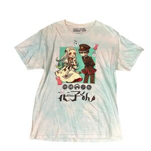 Toilet‎ Bound Hanako Kun Anime Graphic T Shirt Tie Dye Size Large